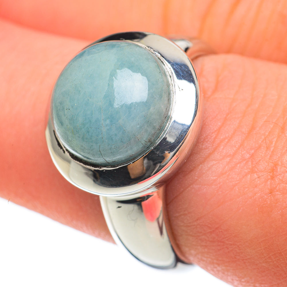 Aquamarine Rings handcrafted by Ana Silver Co - RING60357