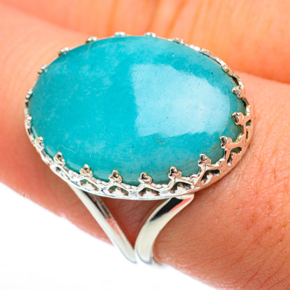 Larimar Rings handcrafted by Ana Silver Co - RING60360