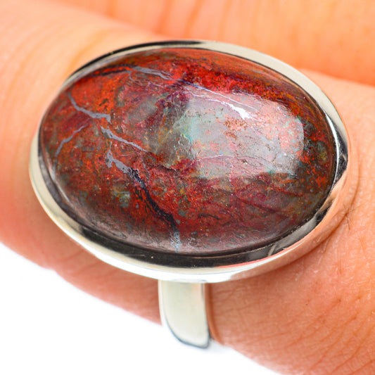 Bloodstone Rings handcrafted by Ana Silver Co - RING60371