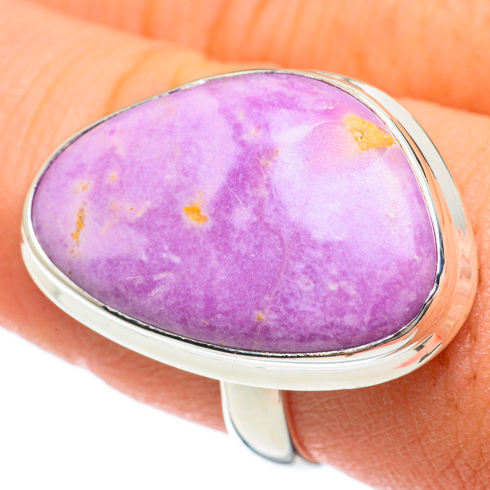 Phosphosiderite Rings handcrafted by Ana Silver Co - RING60375