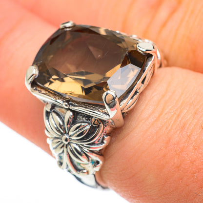 Smoky Quartz Rings handcrafted by Ana Silver Co - RING60396