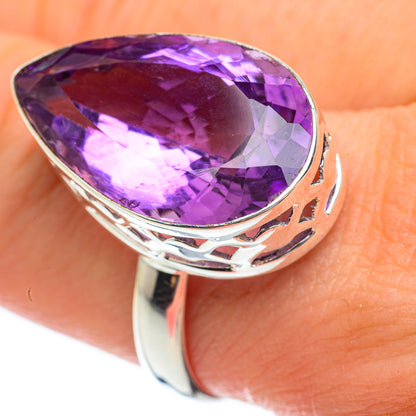 Amethyst Rings handcrafted by Ana Silver Co - RING60403