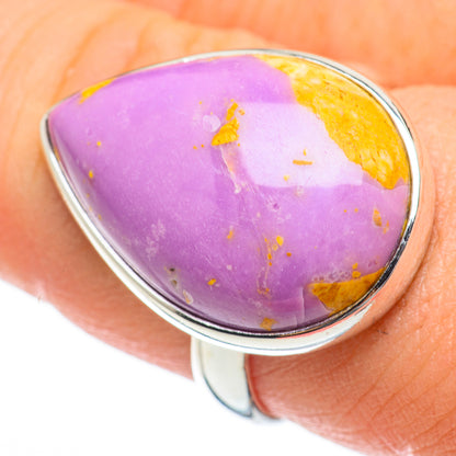 Phosphosiderite Rings handcrafted by Ana Silver Co - RING60404