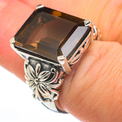 Smoky Quartz Rings handcrafted by Ana Silver Co - RING60425