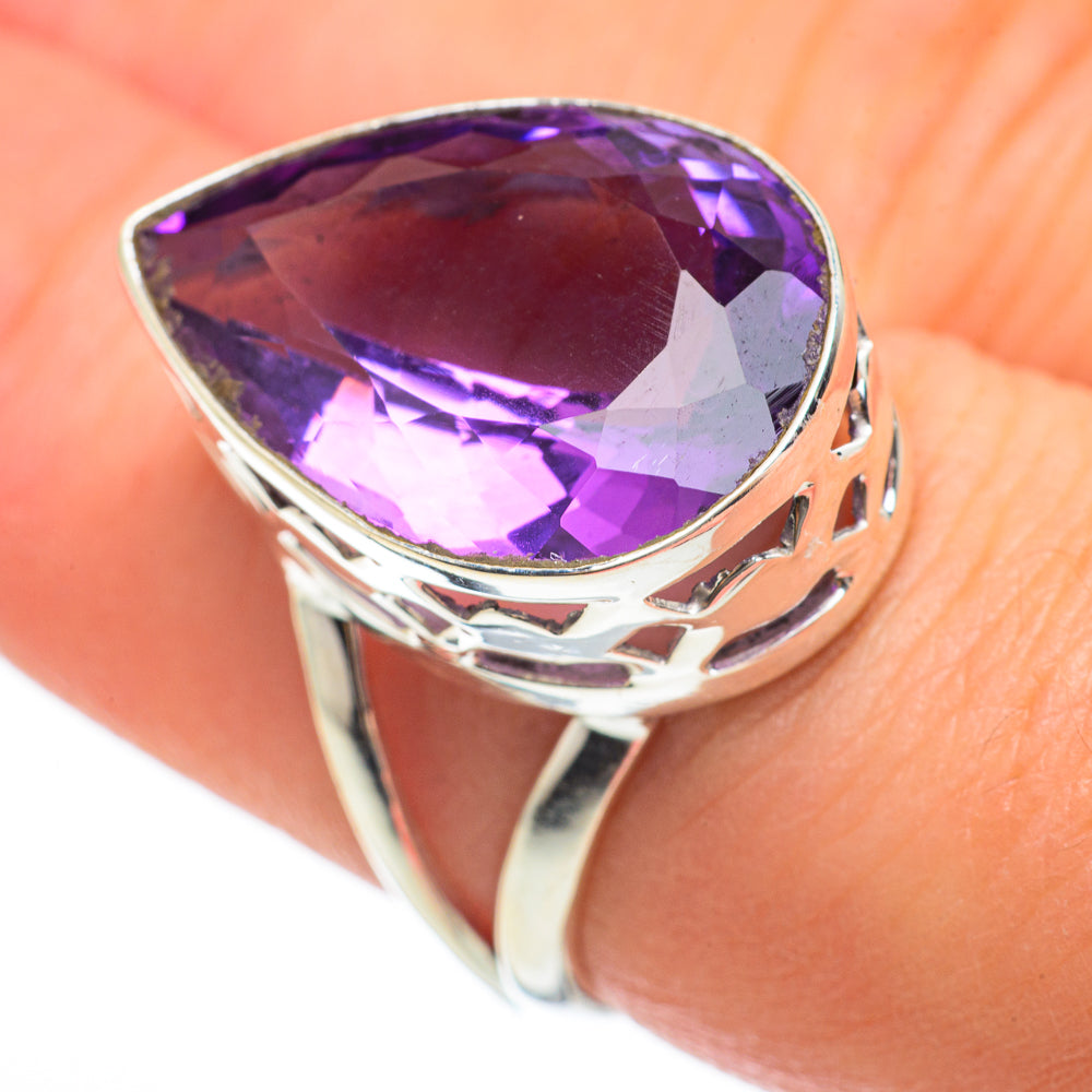 Amethyst Rings handcrafted by Ana Silver Co - RING60431