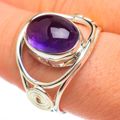 Amethyst Rings handcrafted by Ana Silver Co - RING60432
