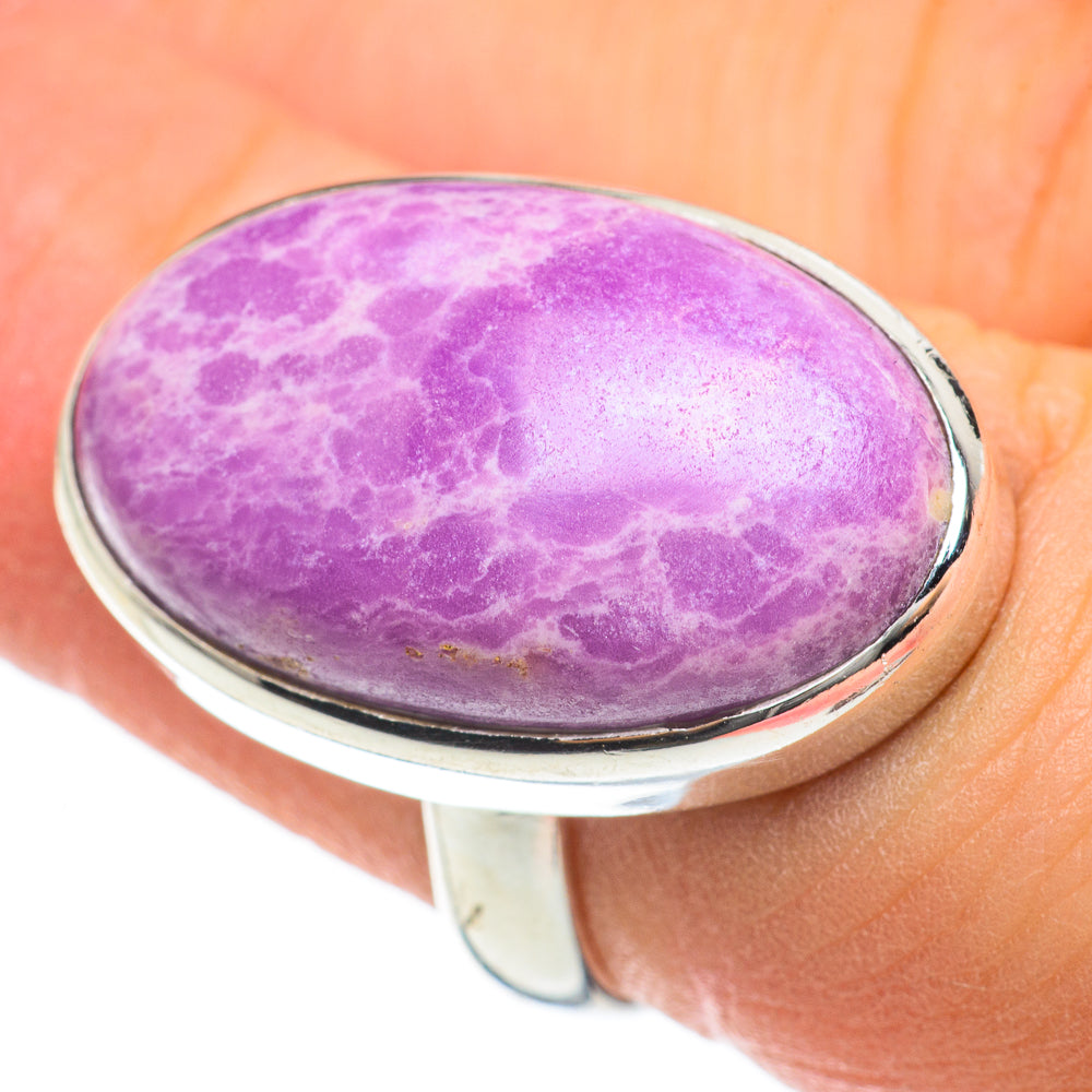Phosphosiderite Rings handcrafted by Ana Silver Co - RING60434