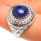 Lapis Lazuli Rings handcrafted by Ana Silver Co - RING60444