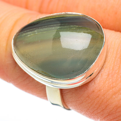 Green Fluorite Rings handcrafted by Ana Silver Co - RING60447