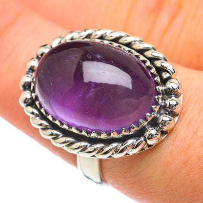 Amethyst Rings handcrafted by Ana Silver Co - RING60459