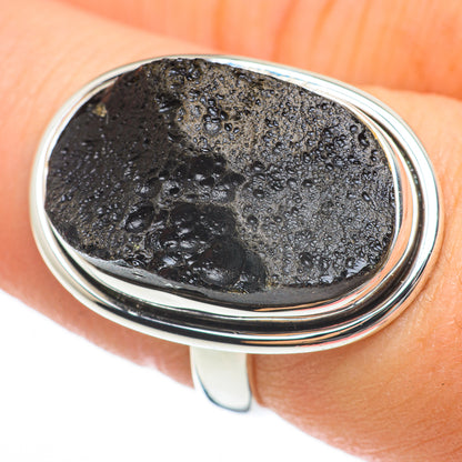 Tektite Rings handcrafted by Ana Silver Co - RING60463