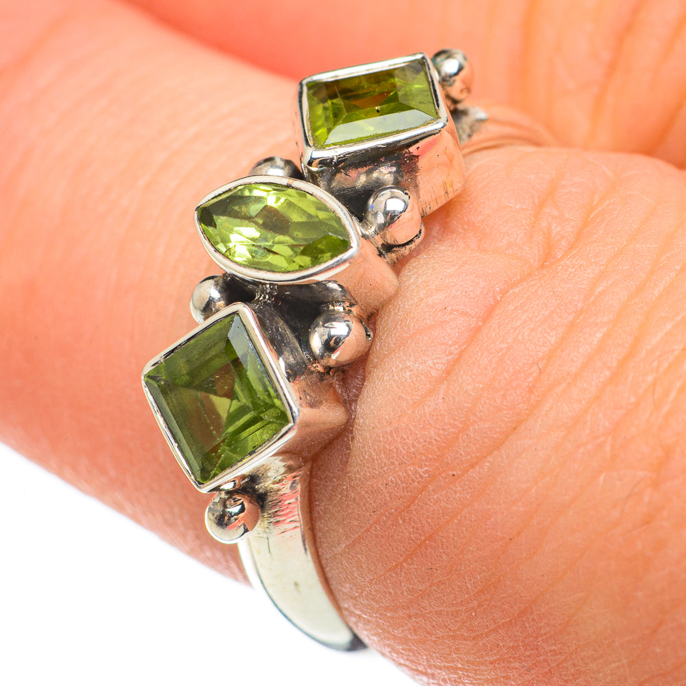 Peridot Rings handcrafted by Ana Silver Co - RING60476