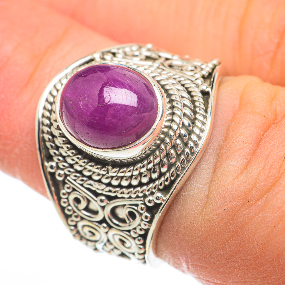 Pink Tourmaline Rings handcrafted by Ana Silver Co - RING60480