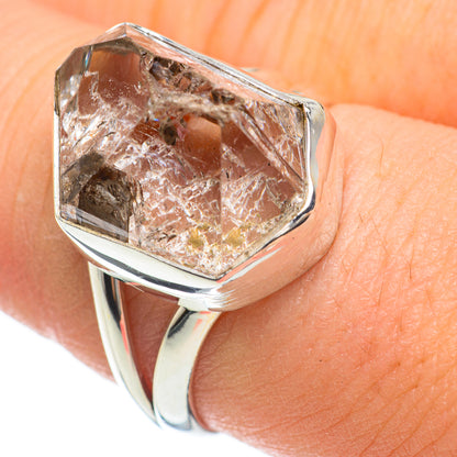 Herkimer Diamond Rings handcrafted by Ana Silver Co - RING60488