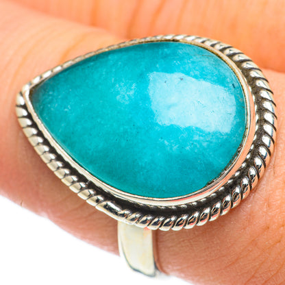 Larimar Rings handcrafted by Ana Silver Co - RING60497