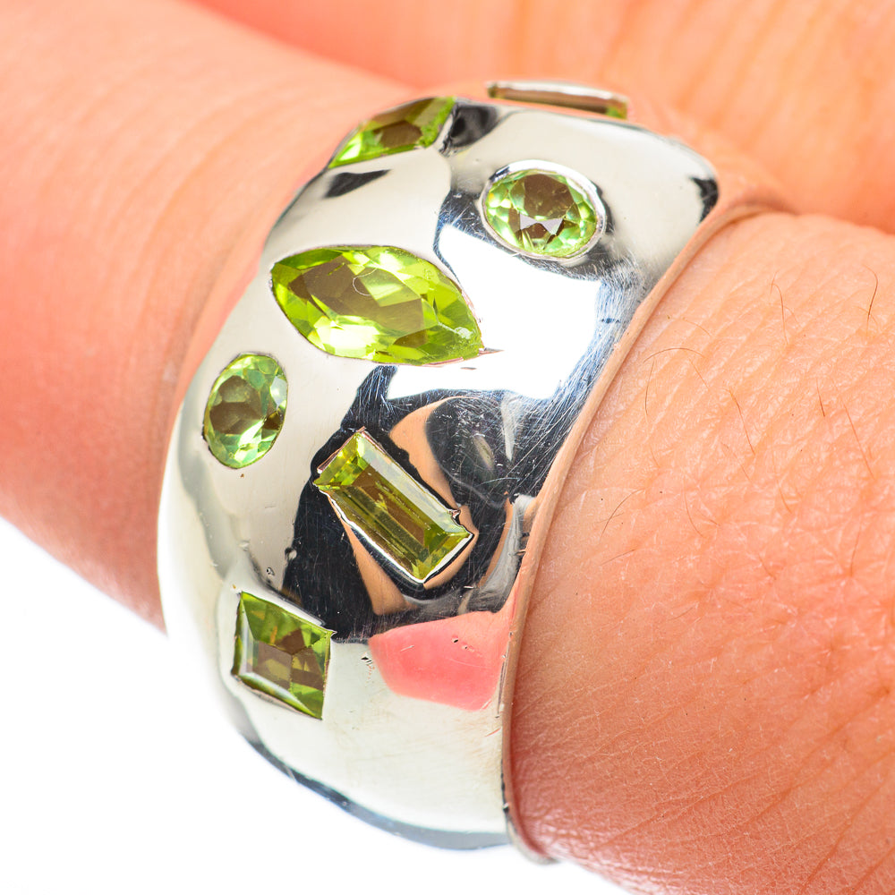 Peridot Rings handcrafted by Ana Silver Co - RING60501