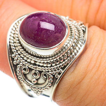 Pink Tourmaline Rings handcrafted by Ana Silver Co - RING60527