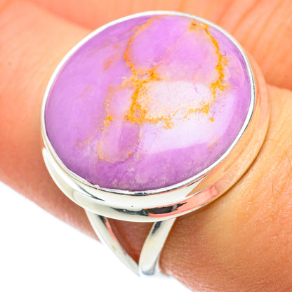 Phosphosiderite Rings handcrafted by Ana Silver Co - RING60552