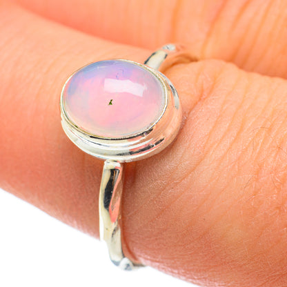 Ethiopian Opal Rings handcrafted by Ana Silver Co - RING60561