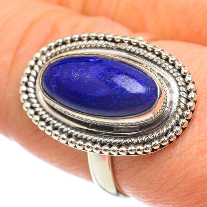 Lapis Lazuli Rings handcrafted by Ana Silver Co - RING60565