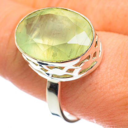 Prehnite Rings handcrafted by Ana Silver Co - RING60571