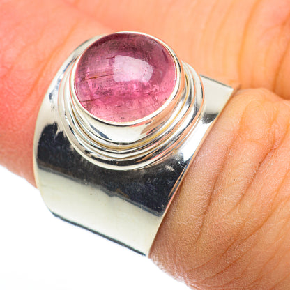 Pink Tourmaline Rings handcrafted by Ana Silver Co - RING60573