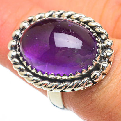 Amethyst Rings handcrafted by Ana Silver Co - RING60575