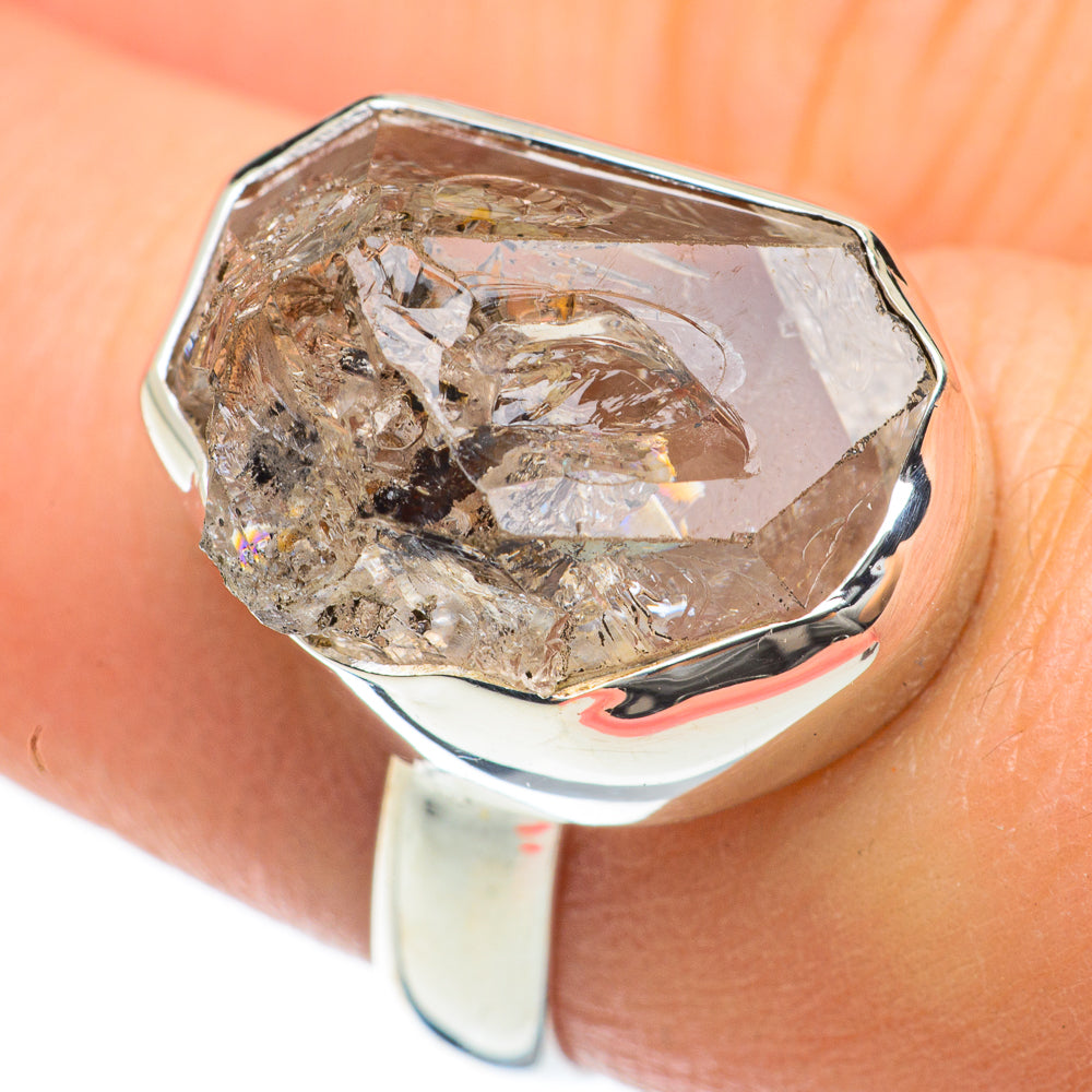 Herkimer Diamond Rings handcrafted by Ana Silver Co - RING60580