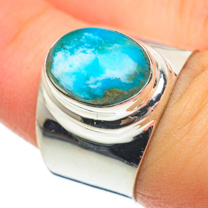 Peruvian Opal Rings handcrafted by Ana Silver Co - RING60604