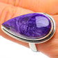Charoite Rings handcrafted by Ana Silver Co - RING60615