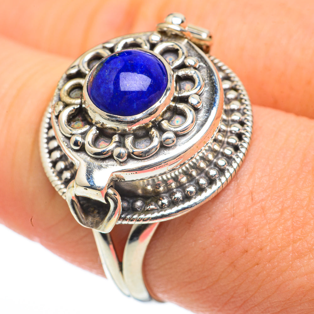 Lapis Lazuli Rings handcrafted by Ana Silver Co - RING60632