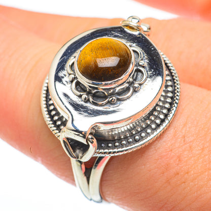 Tiger Eye Rings handcrafted by Ana Silver Co - RING60638