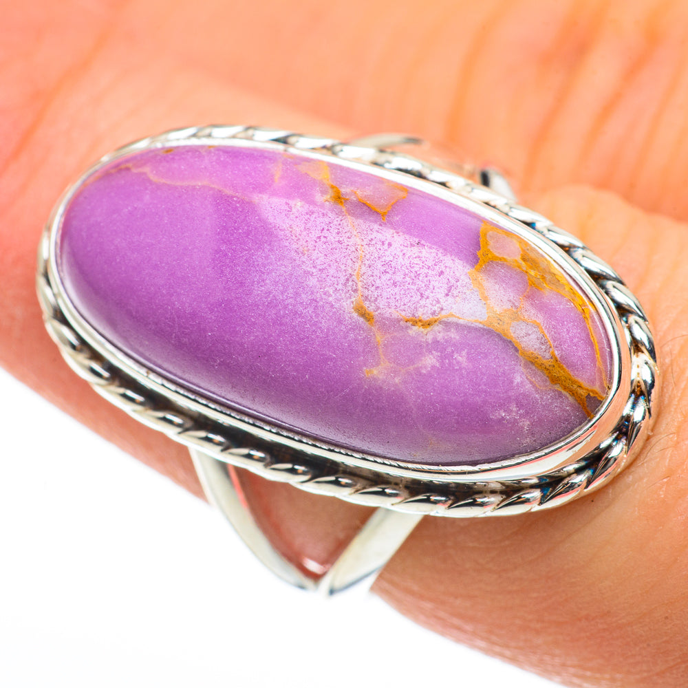 Phosphosiderite Rings handcrafted by Ana Silver Co - RING60642