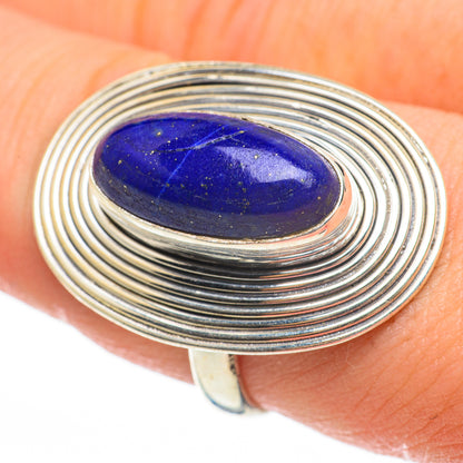 Lapis Lazuli Rings handcrafted by Ana Silver Co - RING60659