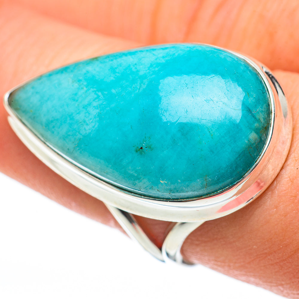 Larimar Rings handcrafted by Ana Silver Co - RING60660