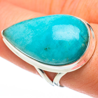 Larimar Rings handcrafted by Ana Silver Co - RING60660