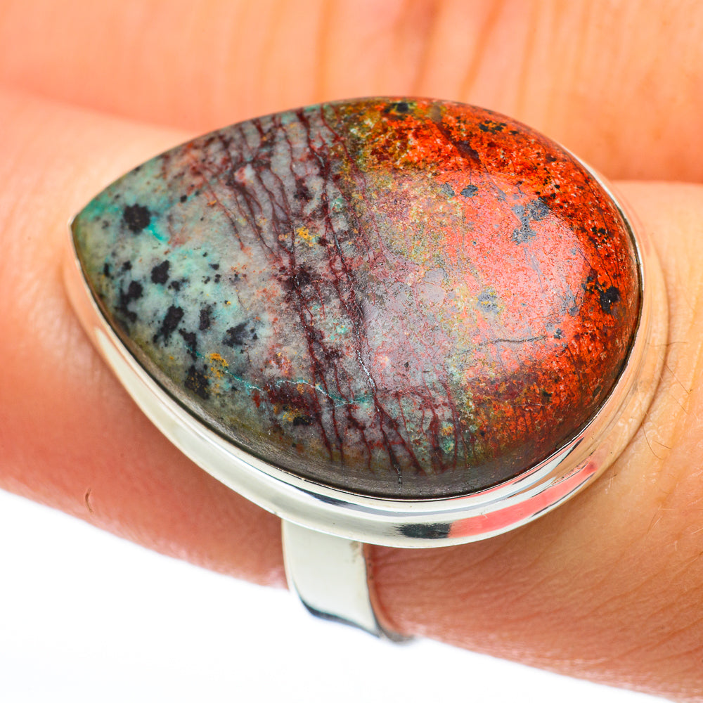 Bloodstone Rings handcrafted by Ana Silver Co - RING60678