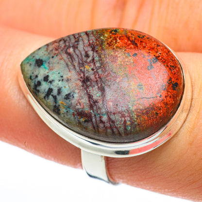 Bloodstone Rings handcrafted by Ana Silver Co - RING60678