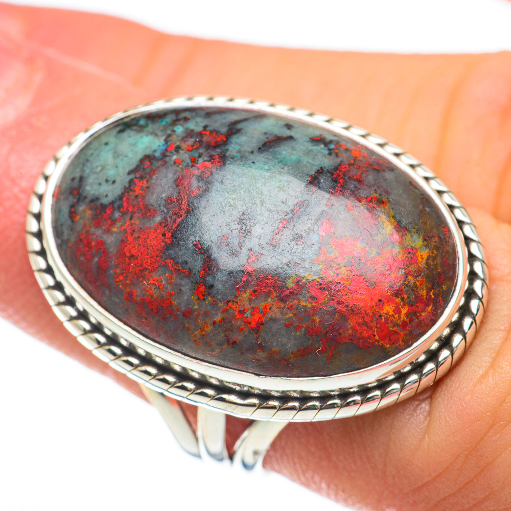Bloodstone Rings handcrafted by Ana Silver Co - RING60679