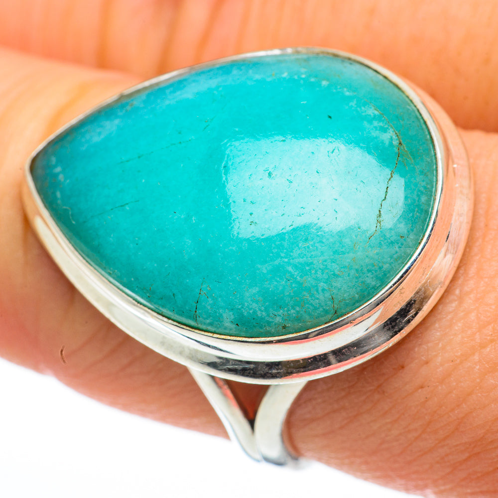 Amazonite Rings handcrafted by Ana Silver Co - RING60687