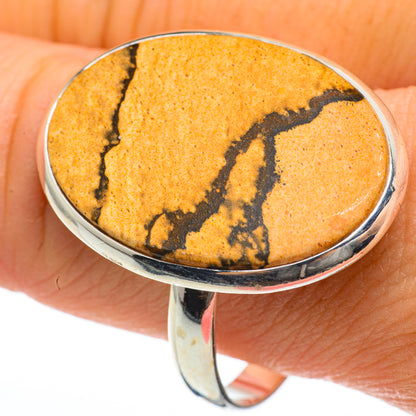 Picture Jasper Rings handcrafted by Ana Silver Co - RING60694