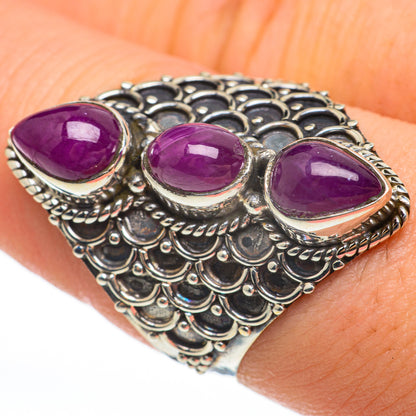 Pink Tourmaline Rings handcrafted by Ana Silver Co - RING60699