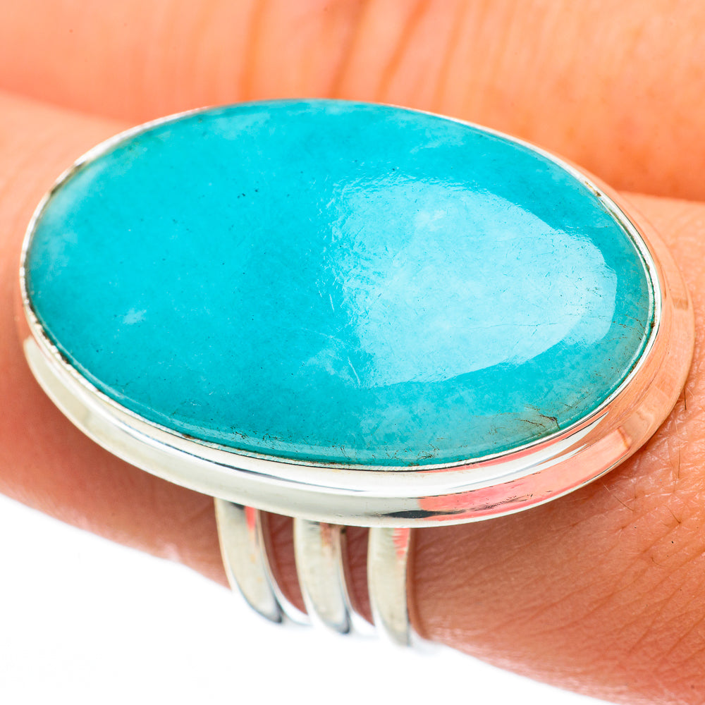 Amazonite Rings handcrafted by Ana Silver Co - RING60711