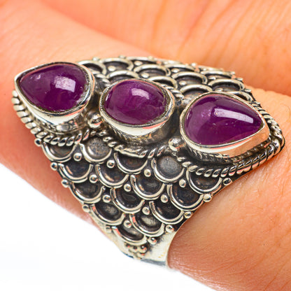 Pink Tourmaline Rings handcrafted by Ana Silver Co - RING60725