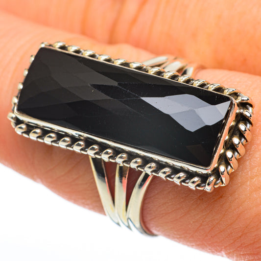 Black Onyx Rings handcrafted by Ana Silver Co - RING60730