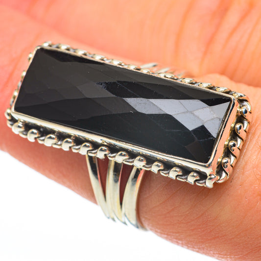 Black Onyx Rings handcrafted by Ana Silver Co - RING60731