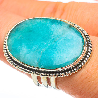 Larimar Rings handcrafted by Ana Silver Co - RING60739