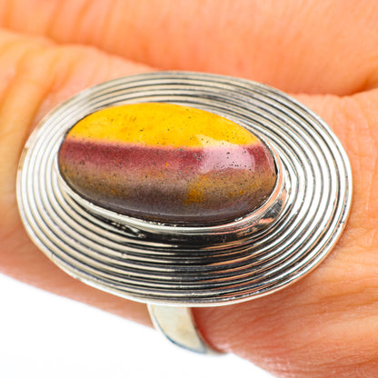 Mookaite Rings handcrafted by Ana Silver Co - RING60746