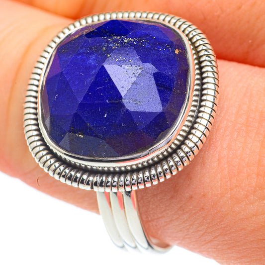 Lapis Lazuli Rings handcrafted by Ana Silver Co - RING60754