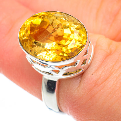 Citrine Rings handcrafted by Ana Silver Co - RING60762